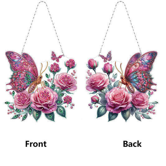 PET Double Sided Special Shaped Animal DIY Diamond Painting Hanging Home Decor