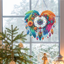 Load image into Gallery viewer, PET Double Sided Special Shaped Color Flower Hanging Diamond Art Kits Home Decor