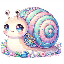 Load image into Gallery viewer, AB Diamond Painting - Full Round - Snail (40*40CM)