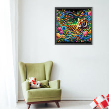 Load image into Gallery viewer, Diamond Painting - Full Round - Tiger (40*40CM)