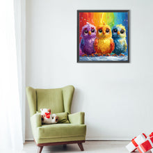 Load image into Gallery viewer, Diamond Painting - Full Round - Tricolor chicks (40*40CM)