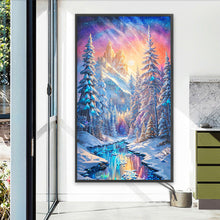 Load image into Gallery viewer, Diamond Painting - Full Round - Ice and snow world (40*70CM)