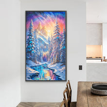 Load image into Gallery viewer, Diamond Painting - Full Round - Ice and snow world (40*70CM)