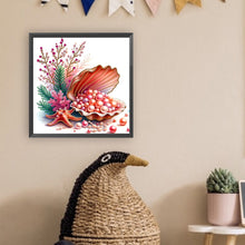 Load image into Gallery viewer, Diamond Painting - Partial Special Shaped - Shell pearl (30*30CM)