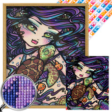 Load image into Gallery viewer, AB Diamond Painting - Full Square - Mermaid princess (40*50CM)