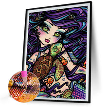 Load image into Gallery viewer, AB Diamond Painting - Full Square - Mermaid princess (40*50CM)