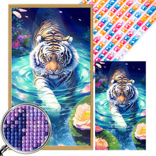 Load image into Gallery viewer, AB Diamond Painting - Full Square - Tiger (40*70CM)