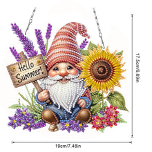 Load image into Gallery viewer, Goblin DIY Diamond Painting Art Pendant with Light Strip for Wall Window