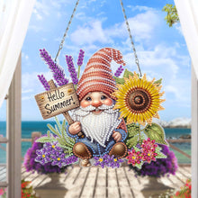 Load image into Gallery viewer, Goblin DIY Diamond Painting Art Pendant with Light Strip for Wall Window