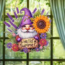 Load image into Gallery viewer, Goblin DIY Diamond Painting Art Pendant with Light Strip for Wall Window