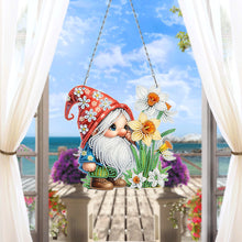 Load image into Gallery viewer, Goblin DIY Diamond Painting Art Pendant with Light Strip for Wall Window