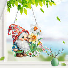 Load image into Gallery viewer, Goblin DIY Diamond Painting Art Pendant with Light Strip for Wall Window