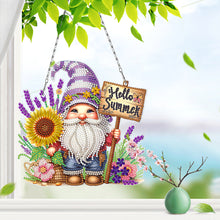 Load image into Gallery viewer, Goblin DIY Diamond Painting Art Pendant with Light Strip for Wall Window