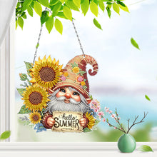 Load image into Gallery viewer, Goblin DIY Diamond Painting Art Pendant with Light Strip for Wall Window