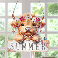 Load image into Gallery viewer, Animals Hanging Diamond Art Kits Diamond Painting Hanging Decorations Home Decor