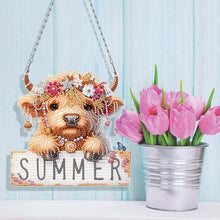 Load image into Gallery viewer, Animals Hanging Diamond Art Kits Diamond Painting Hanging Decorations Home Decor