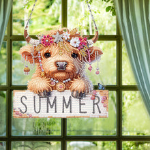 Load image into Gallery viewer, Animals Hanging Diamond Art Kits Diamond Painting Hanging Decorations Home Decor