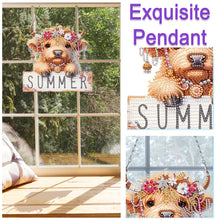 Load image into Gallery viewer, Animals Hanging Diamond Art Kits Diamond Painting Hanging Decorations Home Decor