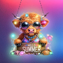 Load image into Gallery viewer, Animals Hanging Diamond Art Kits Diamond Painting Hanging Decorations Home Decor