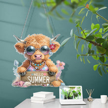 Load image into Gallery viewer, Animals Hanging Diamond Art Kits Diamond Painting Hanging Decorations Home Decor