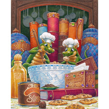 Load image into Gallery viewer, Diamond Painting - Full Square - Little dragon man (40*50CM)