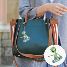 Load image into Gallery viewer, 8Pcs Double Sided Animal Alien Diamond Art Keyring for Home Birthday Party Decor