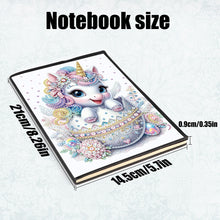 Load image into Gallery viewer, Animal Special Shaped Diamond Painting Journal Notebook 50 Pages for Adults Kids