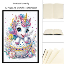 Load image into Gallery viewer, Animal Special Shaped Diamond Painting Journal Notebook 50 Pages for Adults Kids