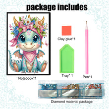 Load image into Gallery viewer, Animal Special Shaped Diamond Painting Journal Notebook 50 Pages for Adults Kids