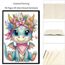 Load image into Gallery viewer, Animal Special Shaped Diamond Painting Journal Notebook 50 Pages for Adults Kids
