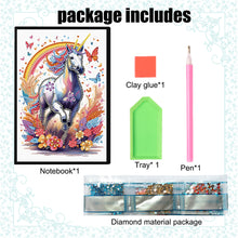 Load image into Gallery viewer, Animal Special Shaped Diamond Painting Journal Notebook 50 Pages for Adults Kids