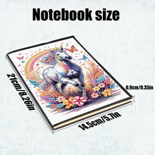 Load image into Gallery viewer, Animal Special Shaped Diamond Painting Journal Notebook 50 Pages for Adults Kids