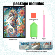 Load image into Gallery viewer, Animal Special Shaped Diamond Painting Journal Notebook 50 Pages for Adults Kids