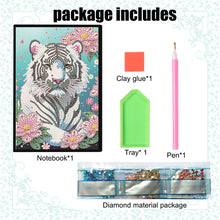 Load image into Gallery viewer, Animal Special Shaped Diamond Painting Journal Notebook 50 Pages for Adults Kids
