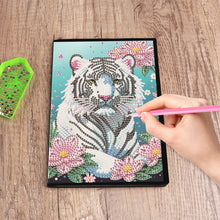 Load image into Gallery viewer, Animal Special Shaped Diamond Painting Journal Notebook 50 Pages for Adults Kids