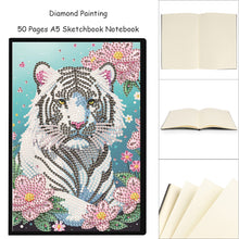 Load image into Gallery viewer, Animal Special Shaped Diamond Painting Journal Notebook 50 Pages for Adults Kids