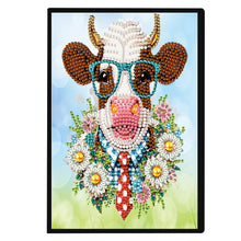 Load image into Gallery viewer, Animal Special Shaped Diamond Painting Journal Notebook 50 Pages for Adults Kids