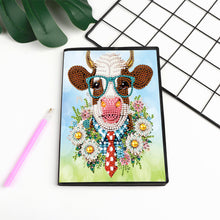 Load image into Gallery viewer, Animal Special Shaped Diamond Painting Journal Notebook 50 Pages for Adults Kids