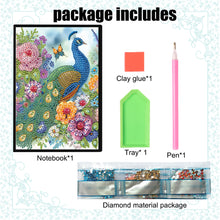 Load image into Gallery viewer, Animal Special Shaped Diamond Painting Journal Notebook 50 Pages for Adults Kids