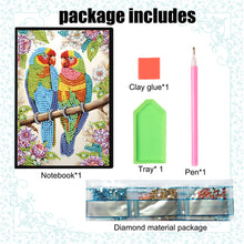 Load image into Gallery viewer, Animal Special Shaped Diamond Painting Journal Notebook 50 Pages for Adults Kids