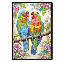 Load image into Gallery viewer, Animal Special Shaped Diamond Painting Journal Notebook 50 Pages for Adults Kids