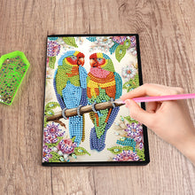 Load image into Gallery viewer, Animal Special Shaped Diamond Painting Journal Notebook 50 Pages for Adults Kids
