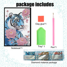 Load image into Gallery viewer, Animal Special Shaped Diamond Painting Journal Notebook 50 Pages for Adults Kids