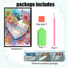 Load image into Gallery viewer, Animal Special Shaped Diamond Painting Journal Notebook 50 Pages for Adults Kids