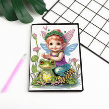 Load image into Gallery viewer, Elf Fairy Special Shaped 50 Pages Diamond Painting Diary Book A5 for Adults Kids