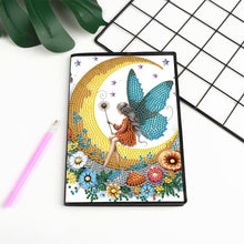 Load image into Gallery viewer, Elf Fairy Special Shaped 50 Pages Diamond Painting Diary Book A5 for Adults Kids