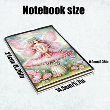 Load image into Gallery viewer, Elf Fairy Special Shaped 50 Pages Diamond Painting Diary Book A5 for Adults Kids