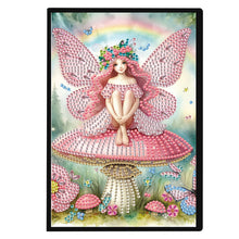 Load image into Gallery viewer, Elf Fairy Special Shaped 50 Pages Diamond Painting Diary Book A5 for Adults Kids