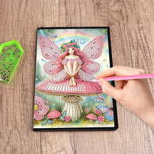 Load image into Gallery viewer, Elf Fairy Special Shaped 50 Pages Diamond Painting Diary Book A5 for Adults Kids