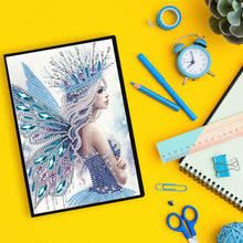 Load image into Gallery viewer, Elf Fairy Special Shaped 50 Pages Diamond Painting Diary Book A5 for Adults Kids